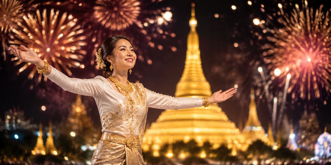 ရန်ကုန်ရွှေတိဂုံဘုရားတော်နားဖုန်းအားဖြင့်ထီကစားနေသူ